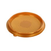 Дно кругл., d 90мм, золот., ПЭТ