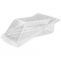 Упаковка для роллов 490 мл, 155х105х46 мм, прозр., ПЭТ, 110 шт/упак "ПолиЭр" 440 шт/кор РОССИЯ СпК-158