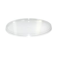 Крышка к контейнеру для пресервов [ведру] d122 мм, прозр., ПП, 540 шт/кор "Перинт" 540 шт/упак РОССИЯ крышка 122