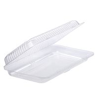 Упаковка прям. внеш. 311x190x52мм, внутр. 276х150х49мм, 1кг, прозрачная, ОПС РК-50 (КЛ)