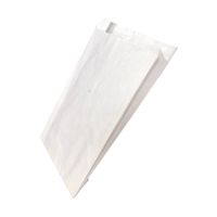 Пакет пищевой [100+25]х155 мм без руч., без окна, бел., бум., 1500 шт/кор 500 шт/упак РОССИЯ