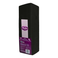 Салфетки 240х240 мм 1-сл., черн., бум., 500 шт/упак "Plushe" 4 упак/кор РОССИЯ