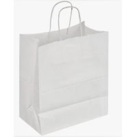 Пакет [220+120]х250 мм с круч. ручками, бел., бум., 250 шт/кор 250 шт/упак РОССИЯ KR-03-80-221225