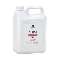 Средство для очистки сантехники "Grass" Gloss Professional, концентрат, канистра, 5500 г 4 шт/кор РОССИЯ 125323