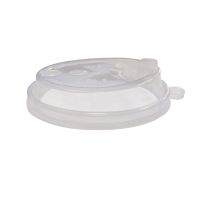 Крышка для стаканов, для холодного и горячего, d 90 мм, прозрачная