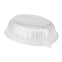 Крышка к контейнеру купол. овал 258х202х72 мм, прозр., ПП, 60 шт/упак "ПолиЭр" 60 шт/кор РОССИЯ К-258 прозр