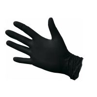 Перчатки нитриловые, р-р M, неопудрен., черн., 50 пар/упак 20 упак/кор КИТАЙ 1030504