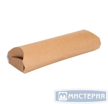 Упаковка [короб] для шаурмы 185х70х55 мм, крафт-бел., карт., 50 шт/упак "OSQ" Pillow L 450 шт/кор РОССИЯ OSQ PILLOW L
