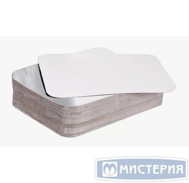 Крышка для формы алюм. 122х97 мм, карт.фольг., 100 шт/упак 1 000 шт/кор РОССИЯ R 25