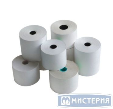 Чековая лента 57мм х 17м, d12 мм, бел., термобум. "Честный чек" 14 рул/упак 280 рул/кор РОССИЯ
