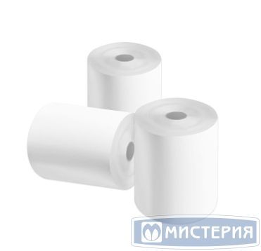 Чековая лента 57мм х 25м, d12 мм, бел., термобум. 180 рул/упак 180 рул/кор РОССИЯ