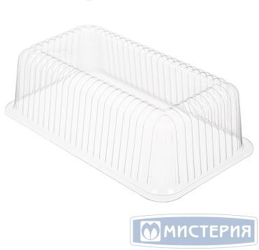 Упаковка для торта [крышка] 243х139х69[223х114х64] мм, прозр., ОПС, 280 шт/кор "Комус" 280 шт/упак РОССИЯ Т-2312 К