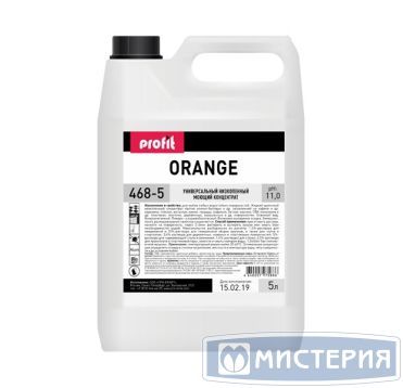 Универсальное моющее средство "Profit" Orange, концентрат, канистра, 5000 мл 4 шт/кор РОССИЯ 468-5