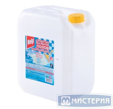 Средство для мытья пола "Help" Морской бриз, концентрат, канистра, 5000 г 4 шт/кор РОССИЯ 4-0332