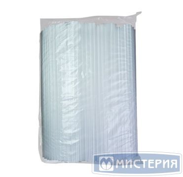 Трубочки для коктейлей 240 мм, d7 мм, прозр., пласт. прямые, 250 шт/упак 24 упак/кор БЕЛАРУСЬ