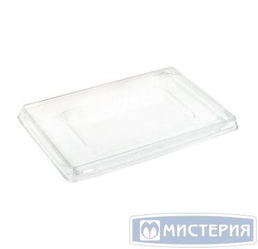 Крышка к контейнеру 175х130х13,5 мм, прозр., ПЭТ, 50 шт/упак "OSQ" OpSalad 500 600 шт/кор РОССИЯ Крышка OSQ OpSalad 500