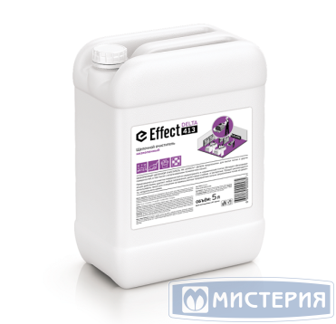 Средство для мытья пола "Effect" Delta 413, низкопенное, канистра, 5000 мл 2 шт/кор РОССИЯ 14701/26257