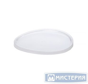 Крышка к контейнеру для пресервов [ведру] d112 мм, прозр., ПП, 495 шт/кор "Унипак" 495 шт/упак РОССИЯ БНК-ПП-ПЩ-0,36 Кр