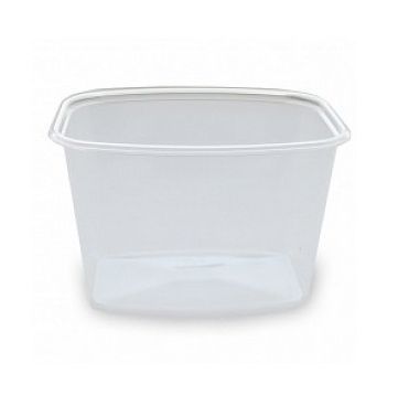 Контейнер 750 мл, прямоугольный, 138х102х90мм, полупрозрачный