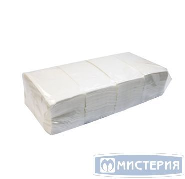 Салфетки 330х330 мм 2-сл., бел., бум., 200 шт/упак 14 упак/кор РОССИЯ 1/8