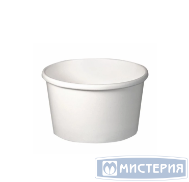 Креманка 125 мл, d75хh47 мм, без окна, без крышки, бел., карт., 60 шт/упак "SaaMi" 1 500 шт/кор РОССИЯ 40242/80733/211155/211262