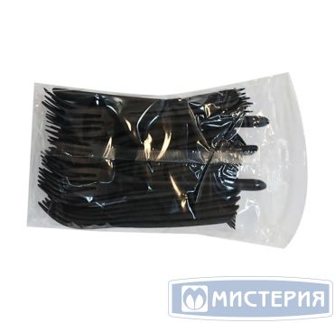 Вилка одноразовая 173,5 мм, черн., ПП, 50 шт/упак 1 000 шт/кор РОССИЯ 4032Ч