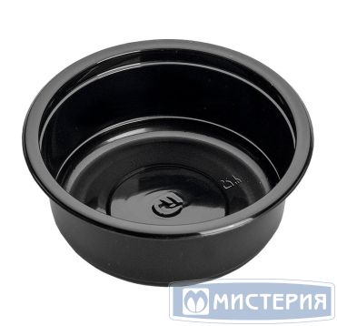 Контейнер круглый 250 мл, черный 