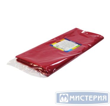 Скатерть 120х160 см, красн., нетк. мат-л "МИСТЕРИЯ" 50 упак/кор РОССИЯ 12016