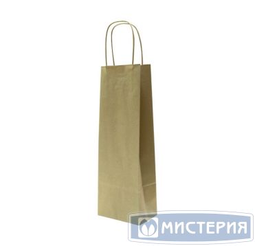 Пакет [120+80]х330 мм с круч. ручками, крафт, бум., 250 шт/кор 250 шт/упак РОССИЯ 009-100009-001/009-100032-001