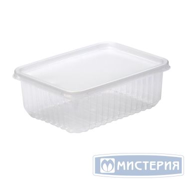 Контейнер прямоугольный, 179х132х64мм, 1000мл, полупрозрачный, ПП