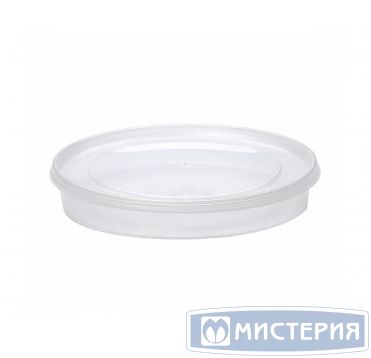 Крышка для контейнера под пресервы и мёд, кругл., d 145мм, прозрачная, ПП