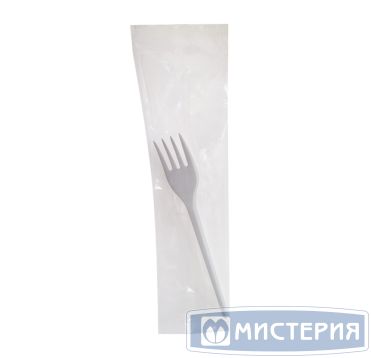 Комплект столовых приборов №1 [нож 165 мм, бел., ПС], 500 шт/кор 500 шт/упак РОССИЯ 187003/