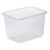 Контейнер прямоугольный 179х132х126мм, 2000 мл, полупрозрачный
